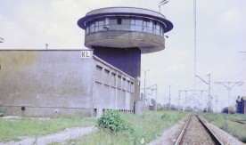 "Nastawnia na stacji Koluszki", 1984 (2). Fot. J. Szeliga. Numer...